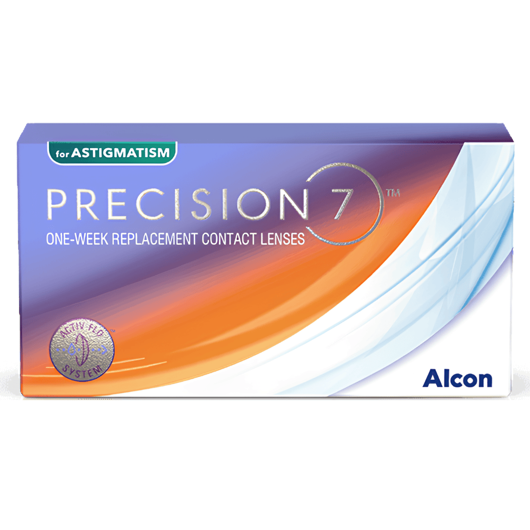 Precision7 Astigmatizmui savaitiniai lęšiai