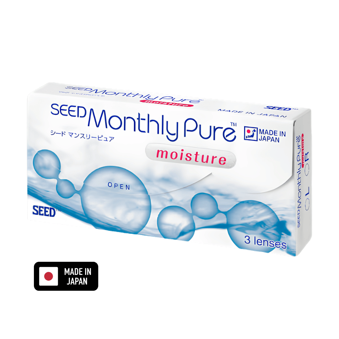 Seed Monthly Pure Moisture Mėnesiniai kontaktiniai lęšiai